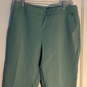 MaxMara stretch green pants